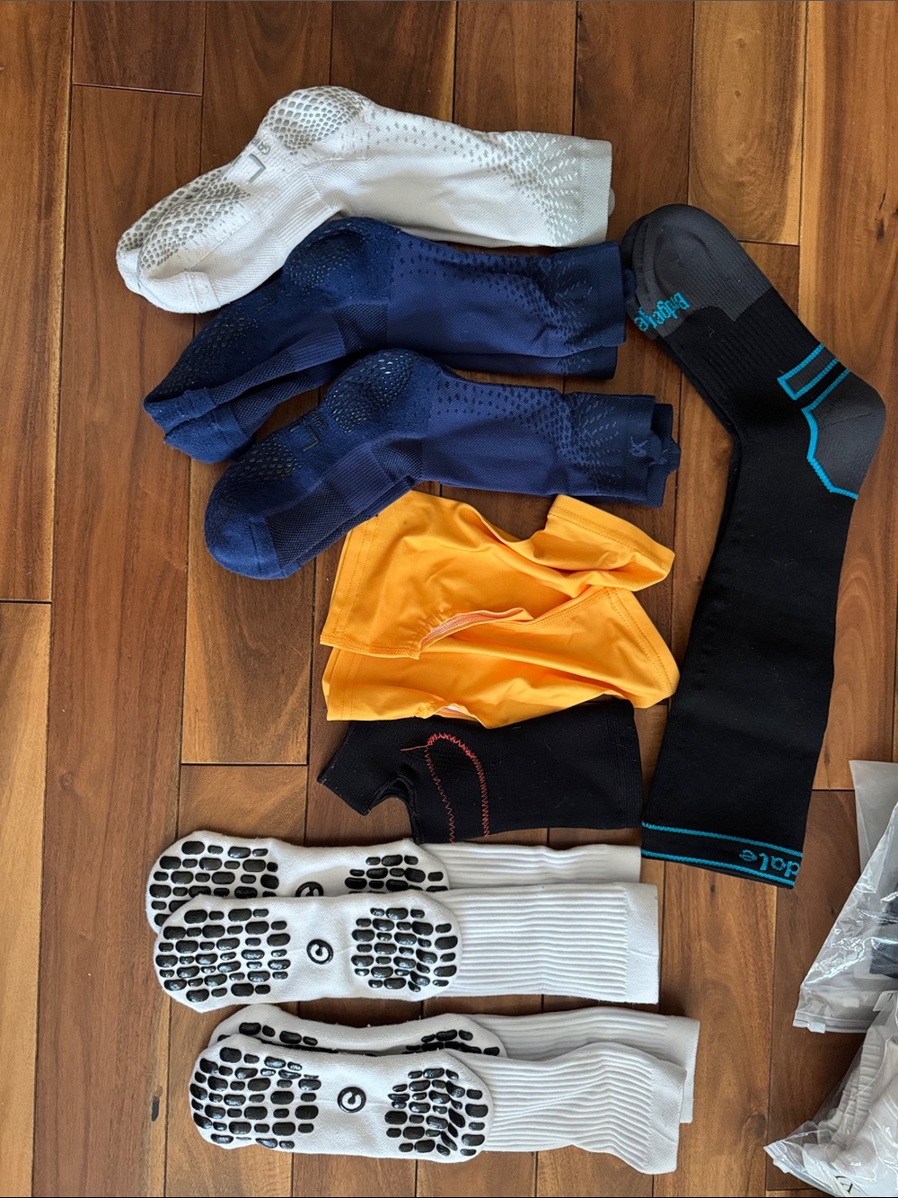 Men's Performance Socks Pack - Black, Navy, White, Yellow